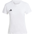 adidas adizero Essentials Laufshirt Damen 001A - white XS