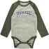 hummel hmlSTEIN langarm Baby-Body 1195 - abbey stone 74