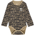 hummel hmlOLLA langarm Baby-Body 8168 - travertine 56