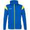 azurblau/limonengelb