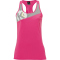 magenta/dark grau melange