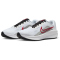 104 - white/fire red-lt smoke grey-black