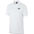 NIKE Sportswear Poloshirt Herren 451 - obsidian/white M