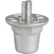 12er Pack V3TEC Alu Ersatz-Stollen silber 16/18 mm