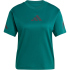 adidas Z.N.E. T-Shirt Damen JD9590 - medium grey heather XS