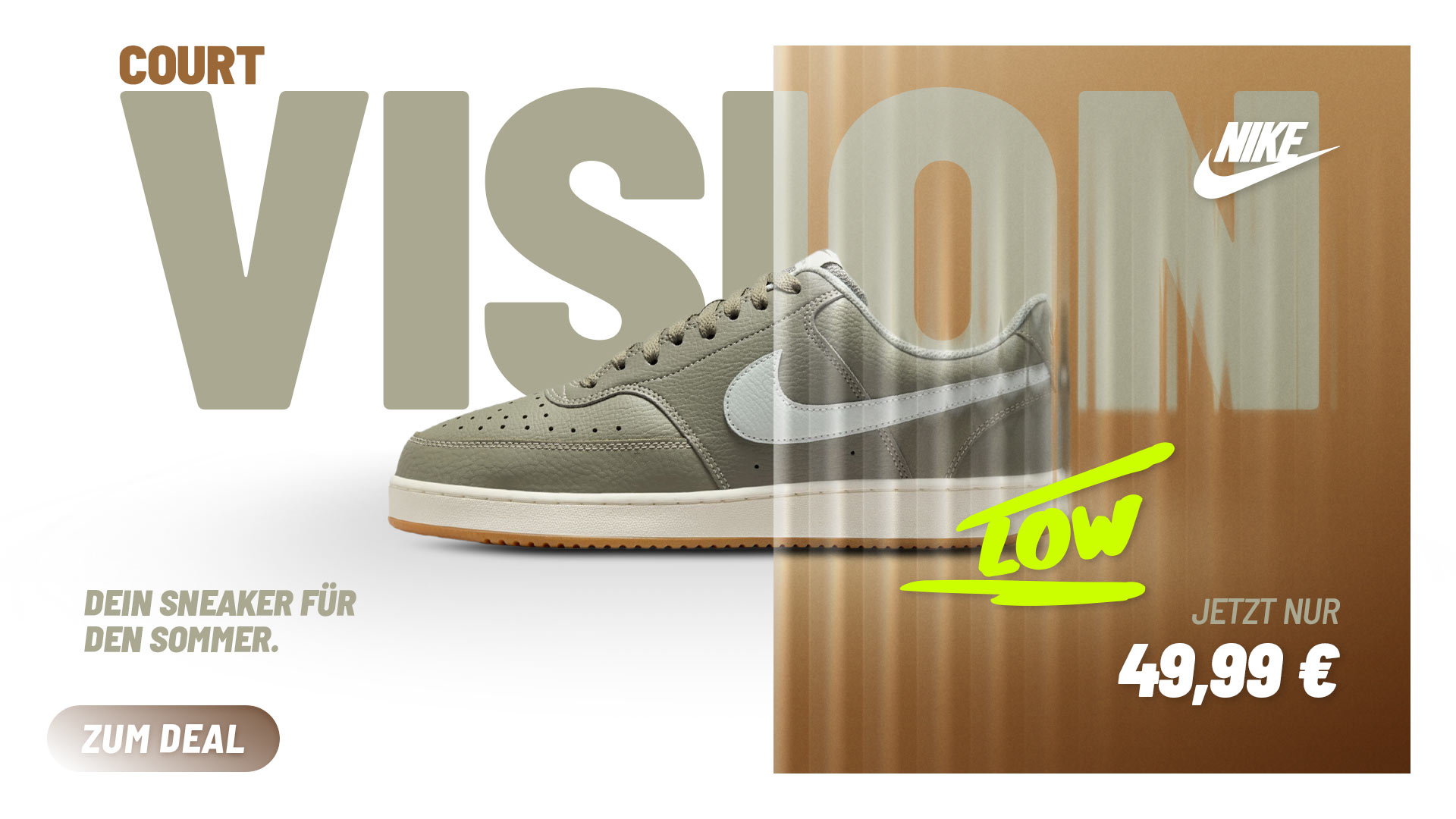 NIKE Court Vision Low – dein Sneaker für den Sommer