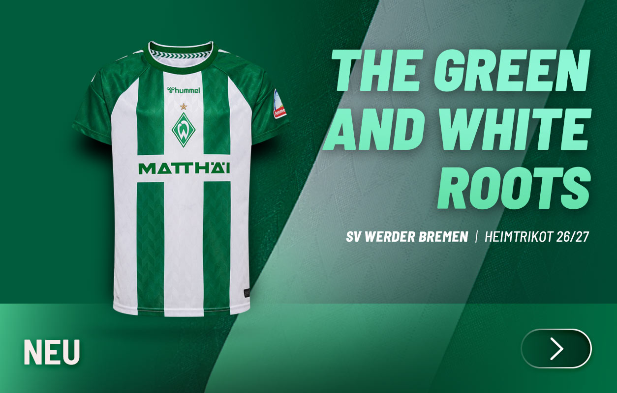 Das neue Werder Bremen Heimtrikot 26/27 von adidas