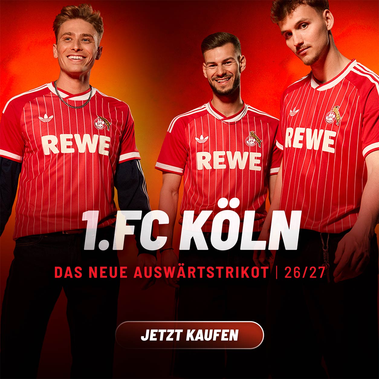Das neue Auswärtstrikot des 1. FC Köln von adidas – jetzt bestellen