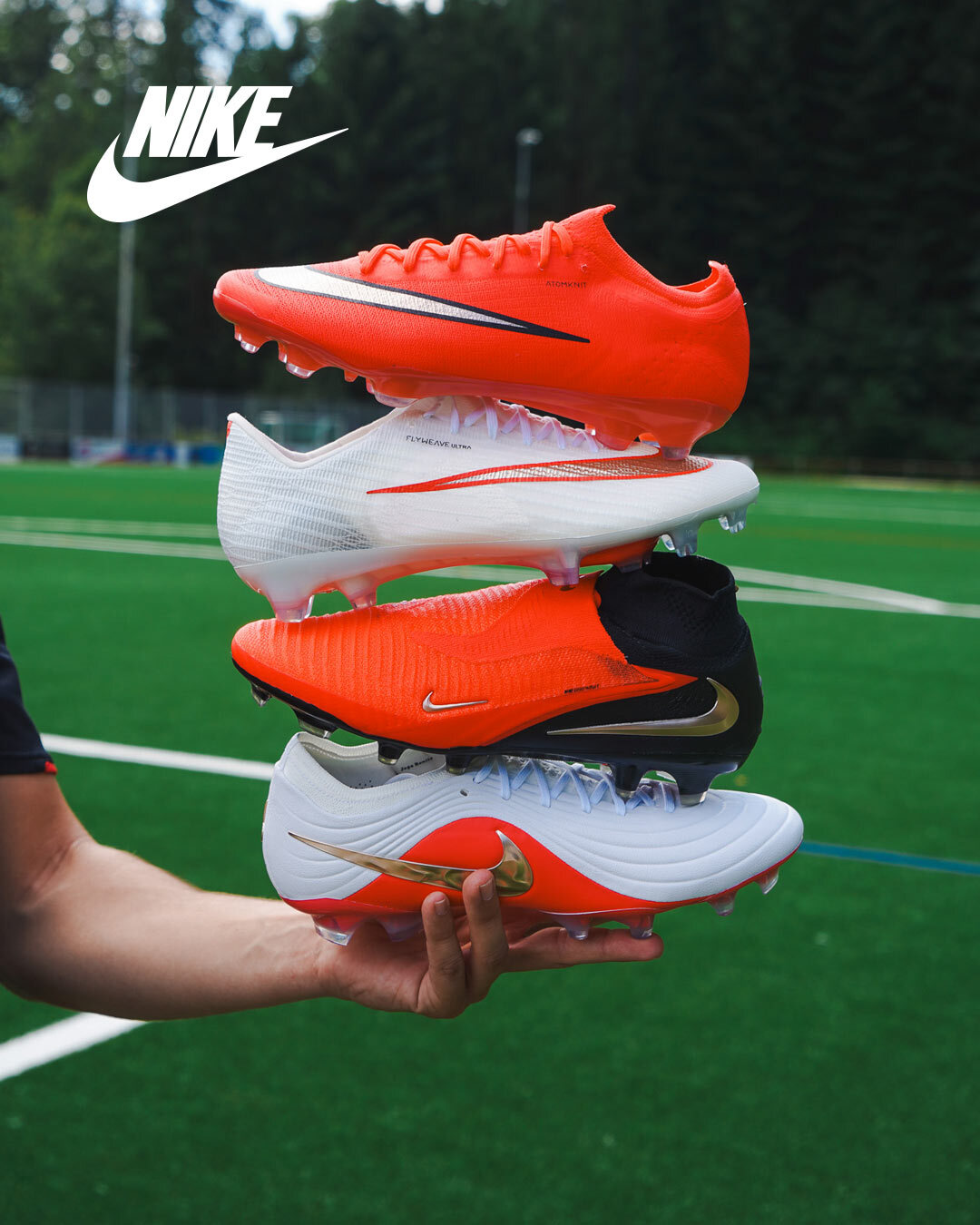 Die neuen NIKE Break'Em Pack Fußballschuhe