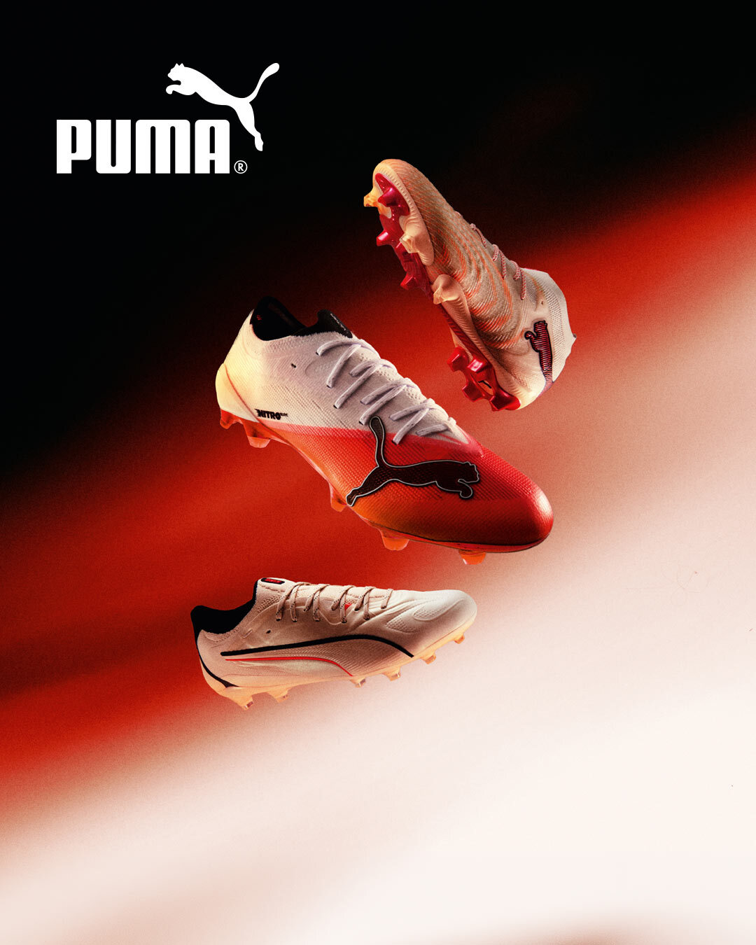 Verschiedene Modelle des PUMA Arrival Packs